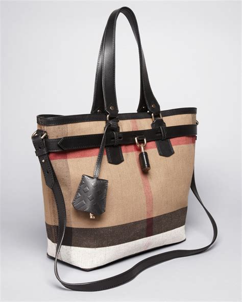 burberry medium brit check tote|burberry mid size check tote.